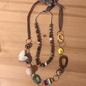 Two Brown 🤎 Necklace bundle
